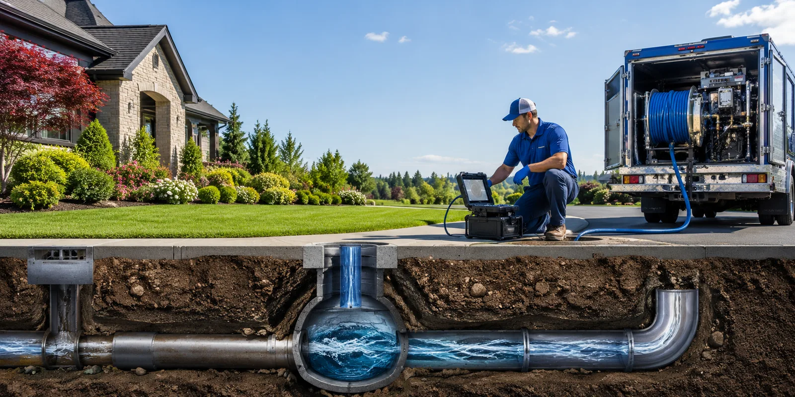 Drainage restoration information for Iron Belt, WI
